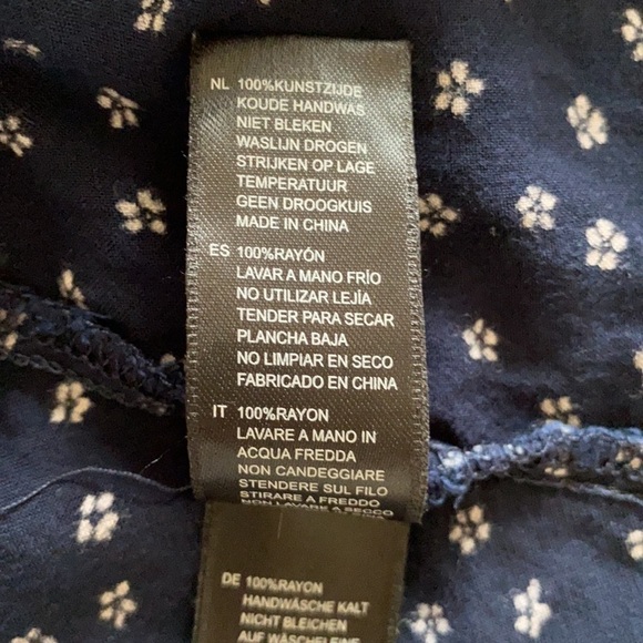 Forever 21 Mini Floral Button Down Dress, Size Med - Picture 8 of 9